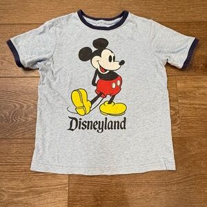 Disneyland Mickey Mouse Authentic Original Ringer Cotton T-Shirt Retro Sz S